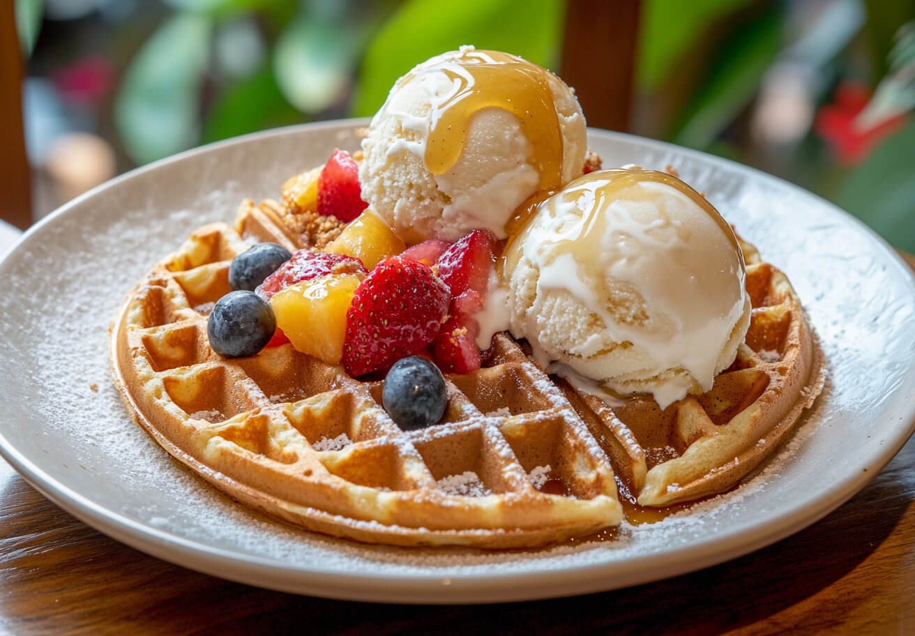 Waffles de Avena