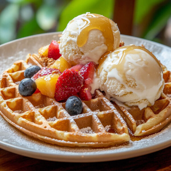 Waffles de Avena